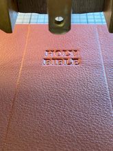 Personal Bible Repair -New Leather Cover: Online intake option (currently 2 -2 1/2 month turnaround)